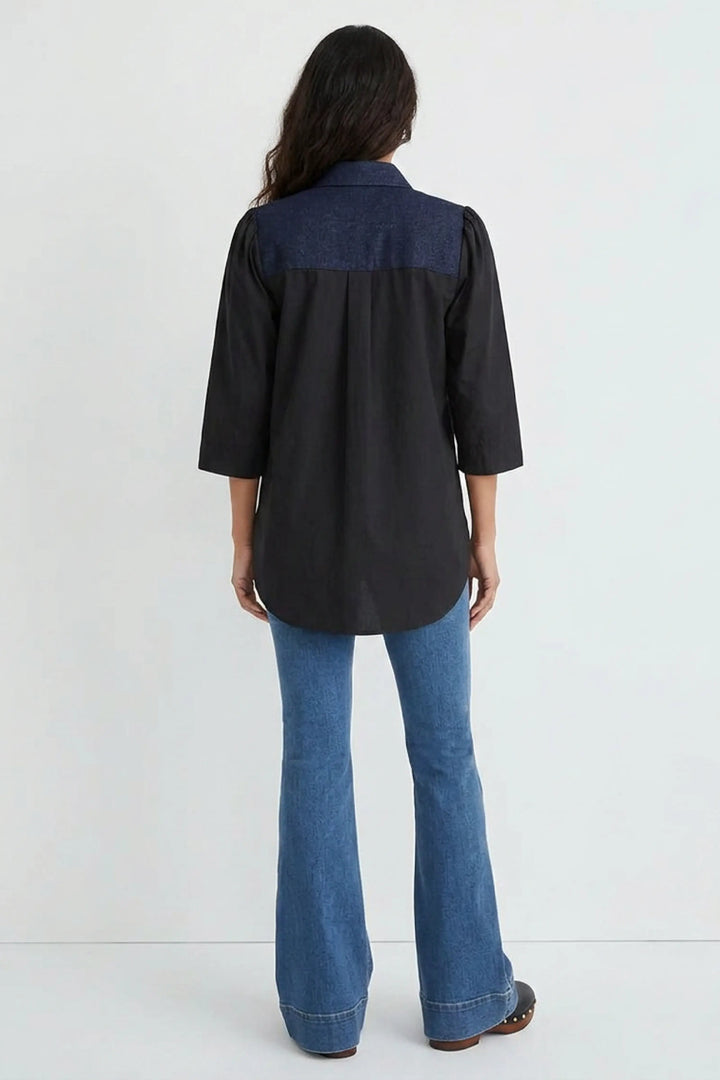 The Noir Denim Shirt