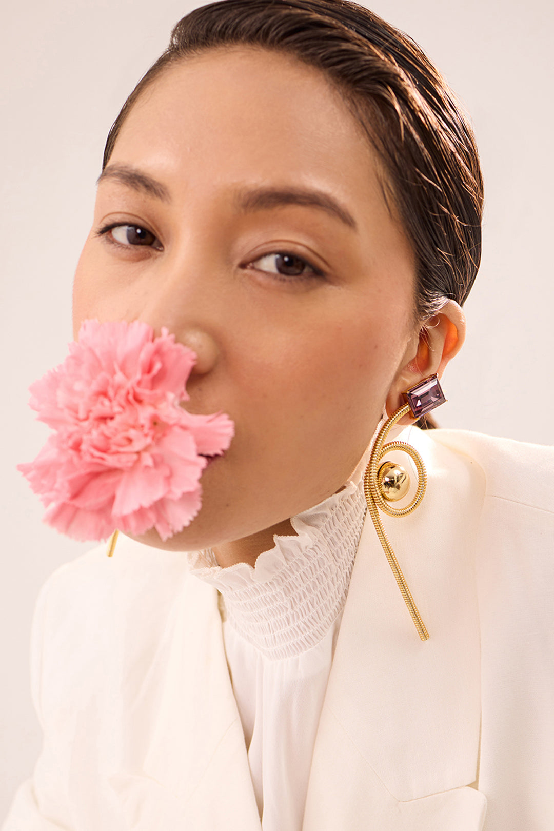 LILY GEMSTONE EARRINGS