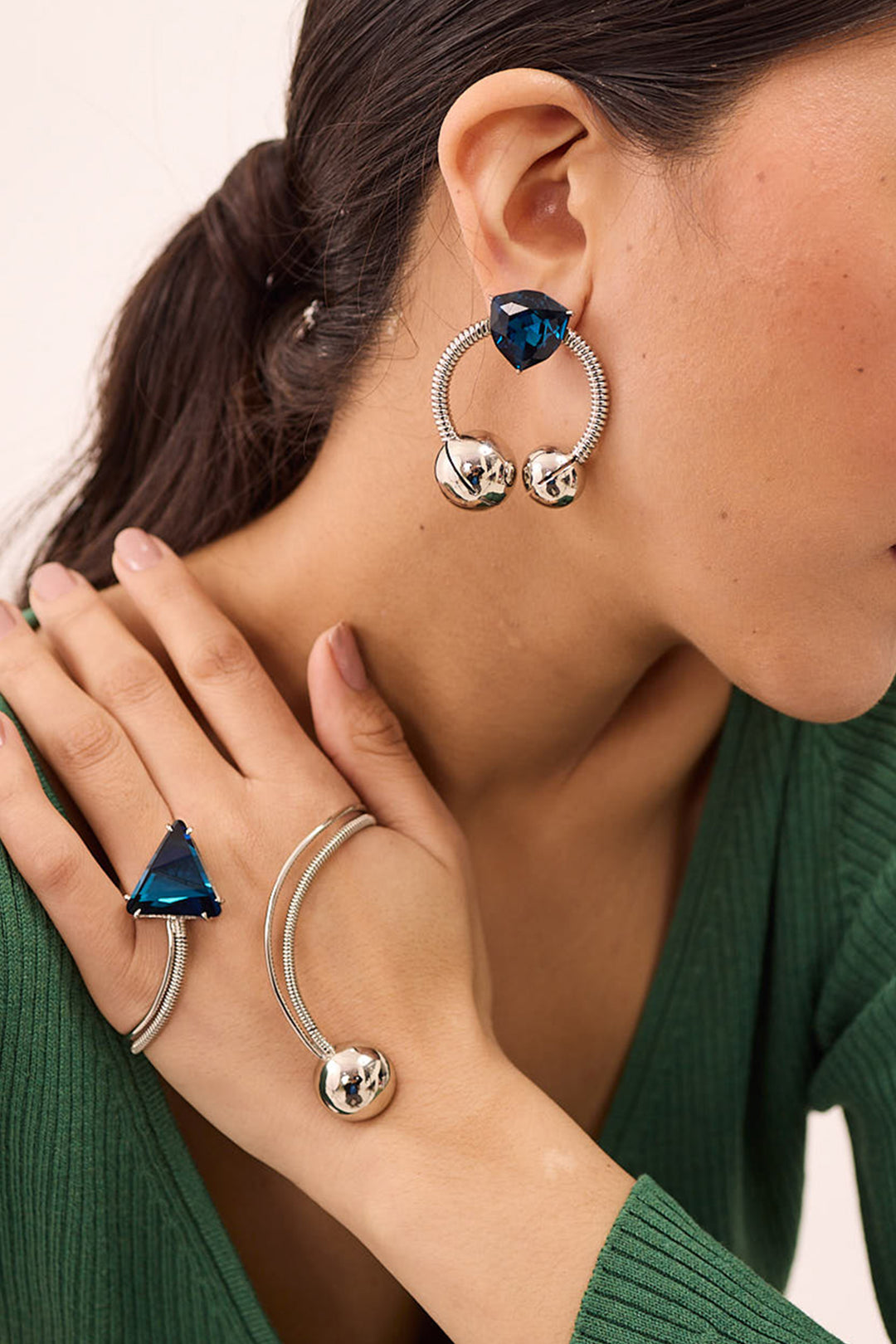 AZALEA GEMSTONE EARRINGS