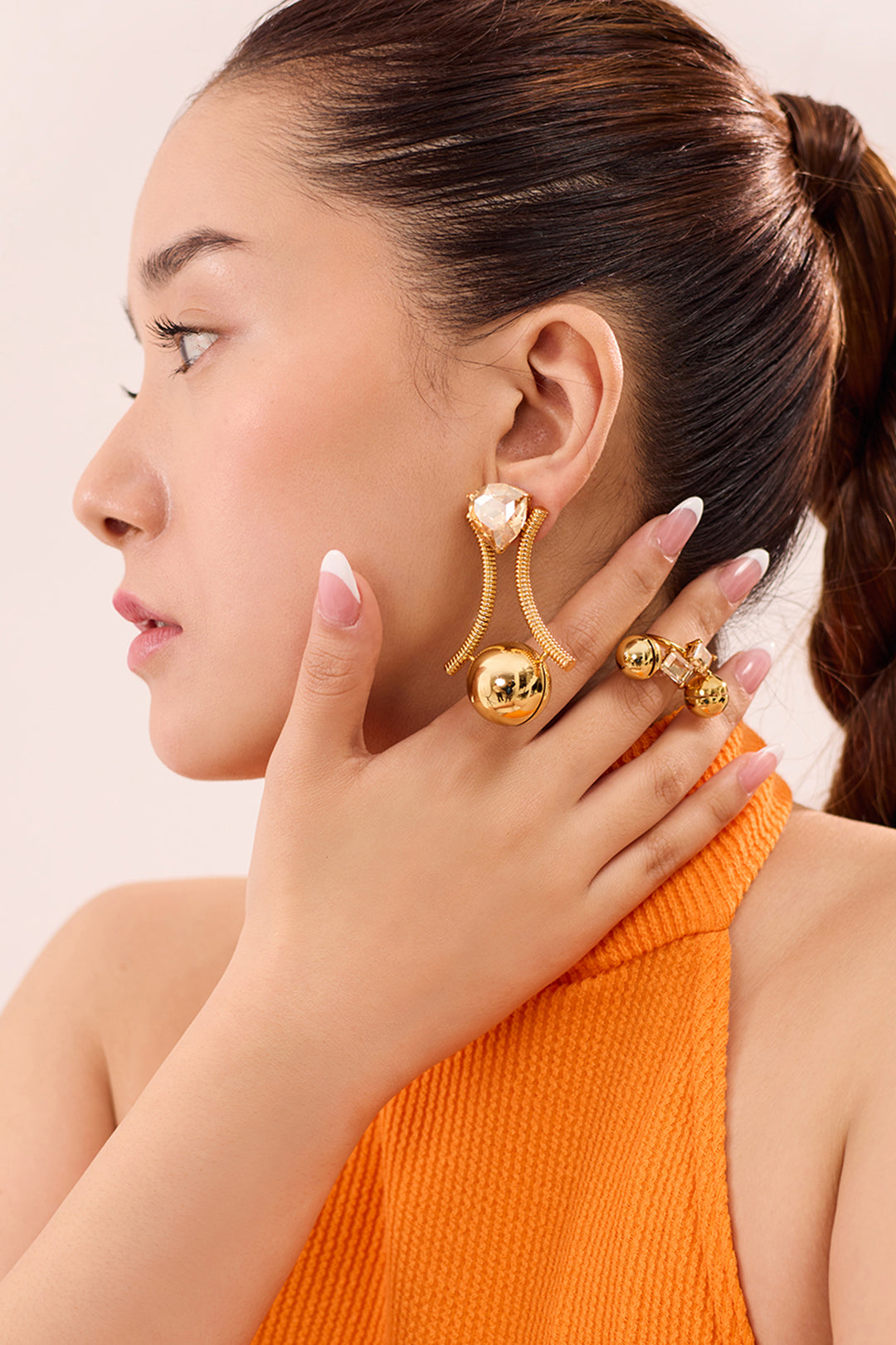 ASTER GEMSTONE EARRINGS