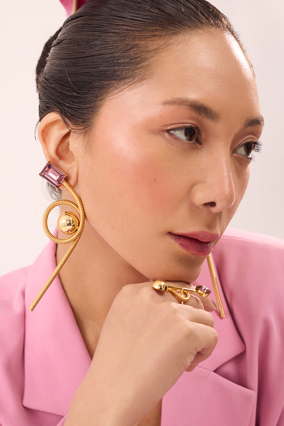 LILY GEMSTONE EARRINGS