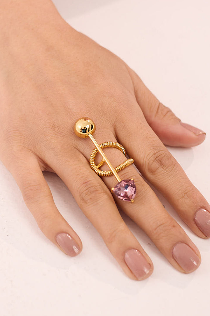 ROSE GEMSTONE RING